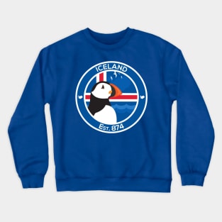 Iceland Puffin Shirt Crewneck Sweatshirt